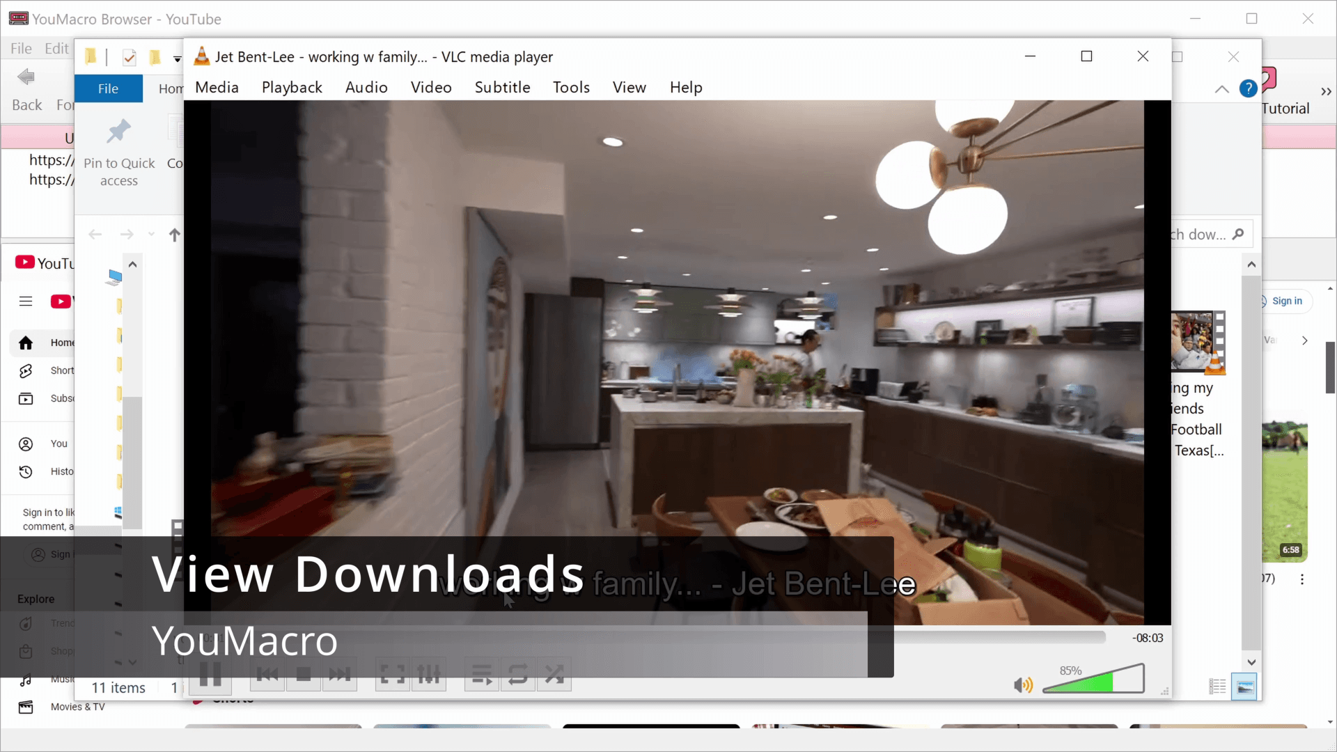 Find every download in one place. in YouMacro
